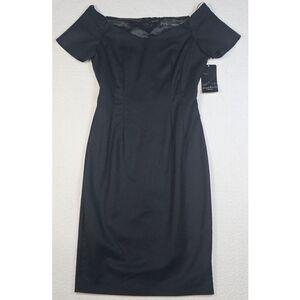 NWT Zara Black Off The Shoulder Dress